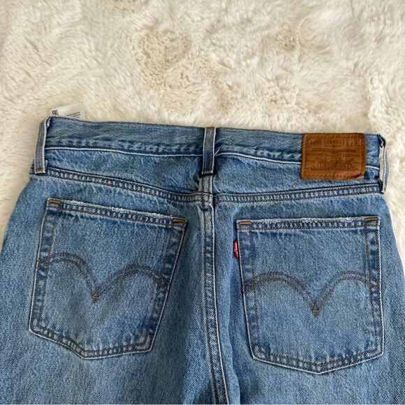 Levi’s Wedgie straight/slouchy High Rise Jeans with button fly - Picture 12 of 13